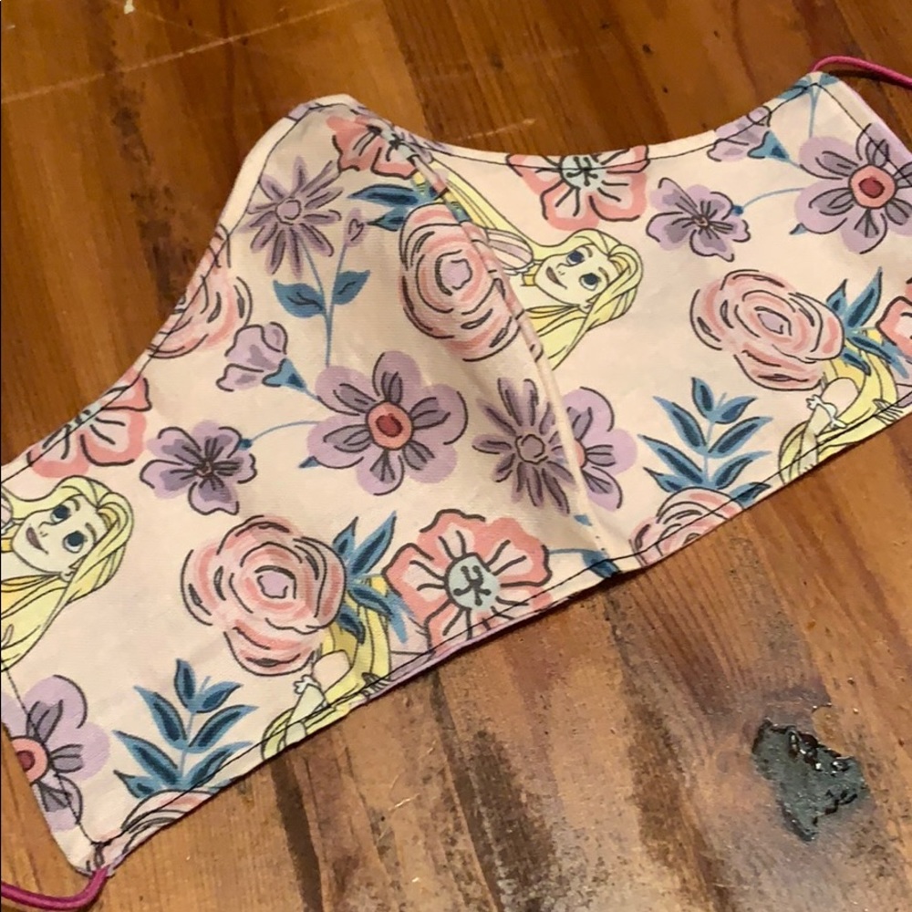 Long hair don’t care rapunzel face mask